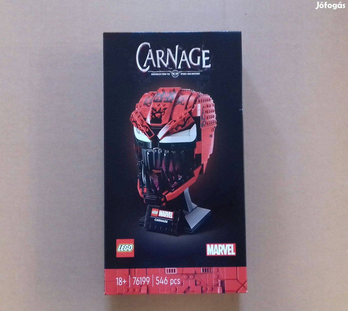 Bontatlan Marvel Super Heroes 76199 Carnage kis hibával. Fox az árban!