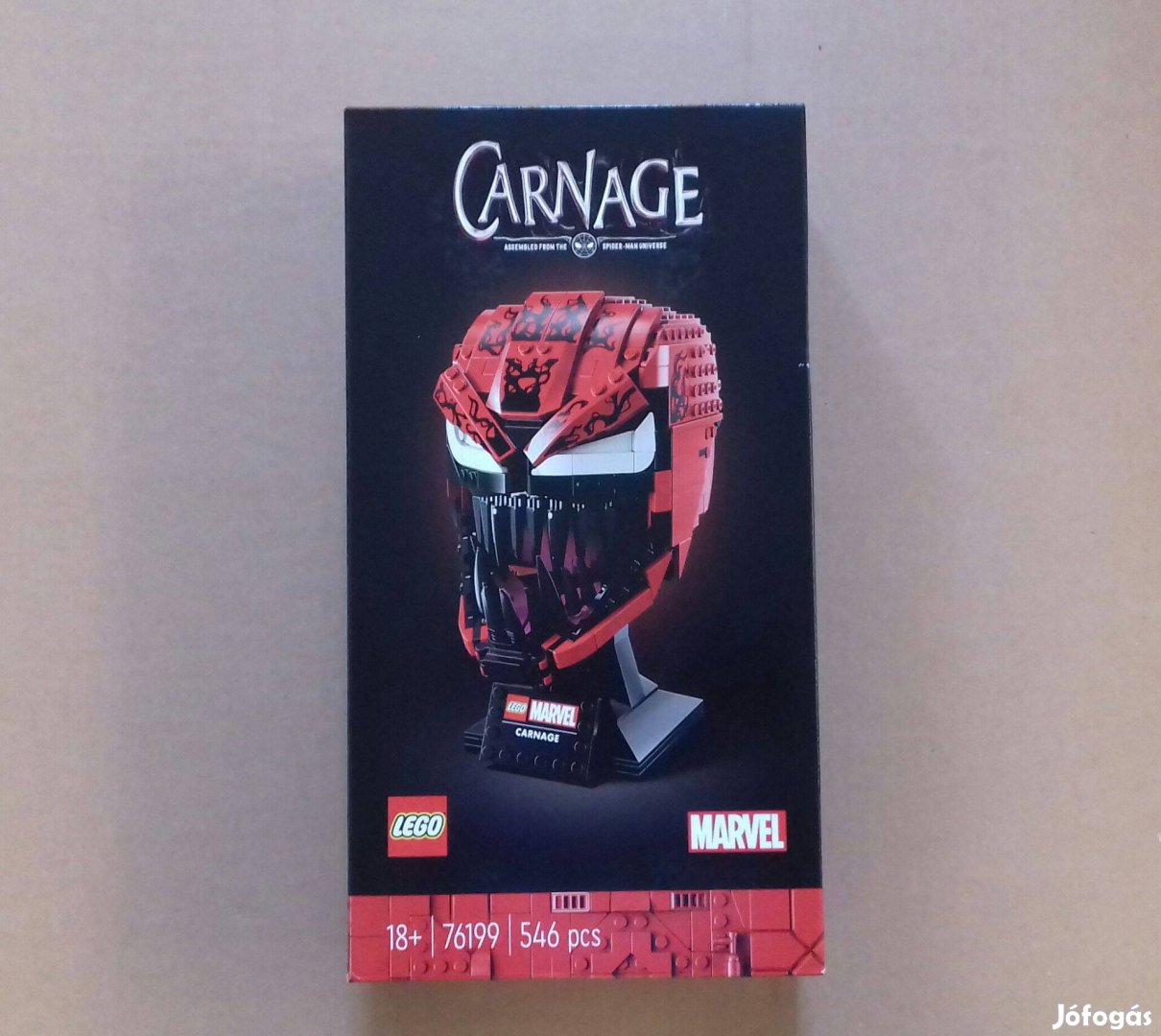 Bontatlan Marvel Super Heroes LEGO 76199 Carnage -kis hiba. Fox.azárba