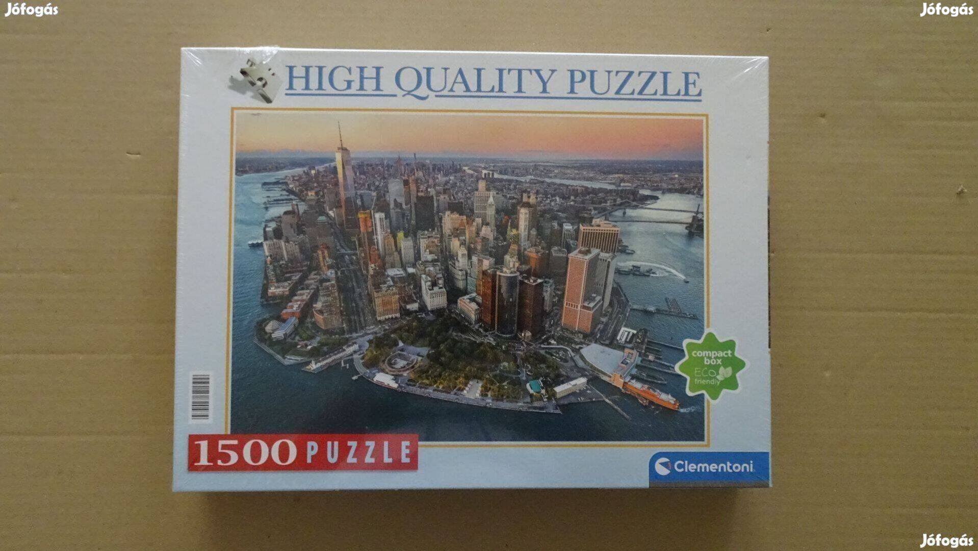 Bontatlan New York 1500 db-os puzzle Clementoni