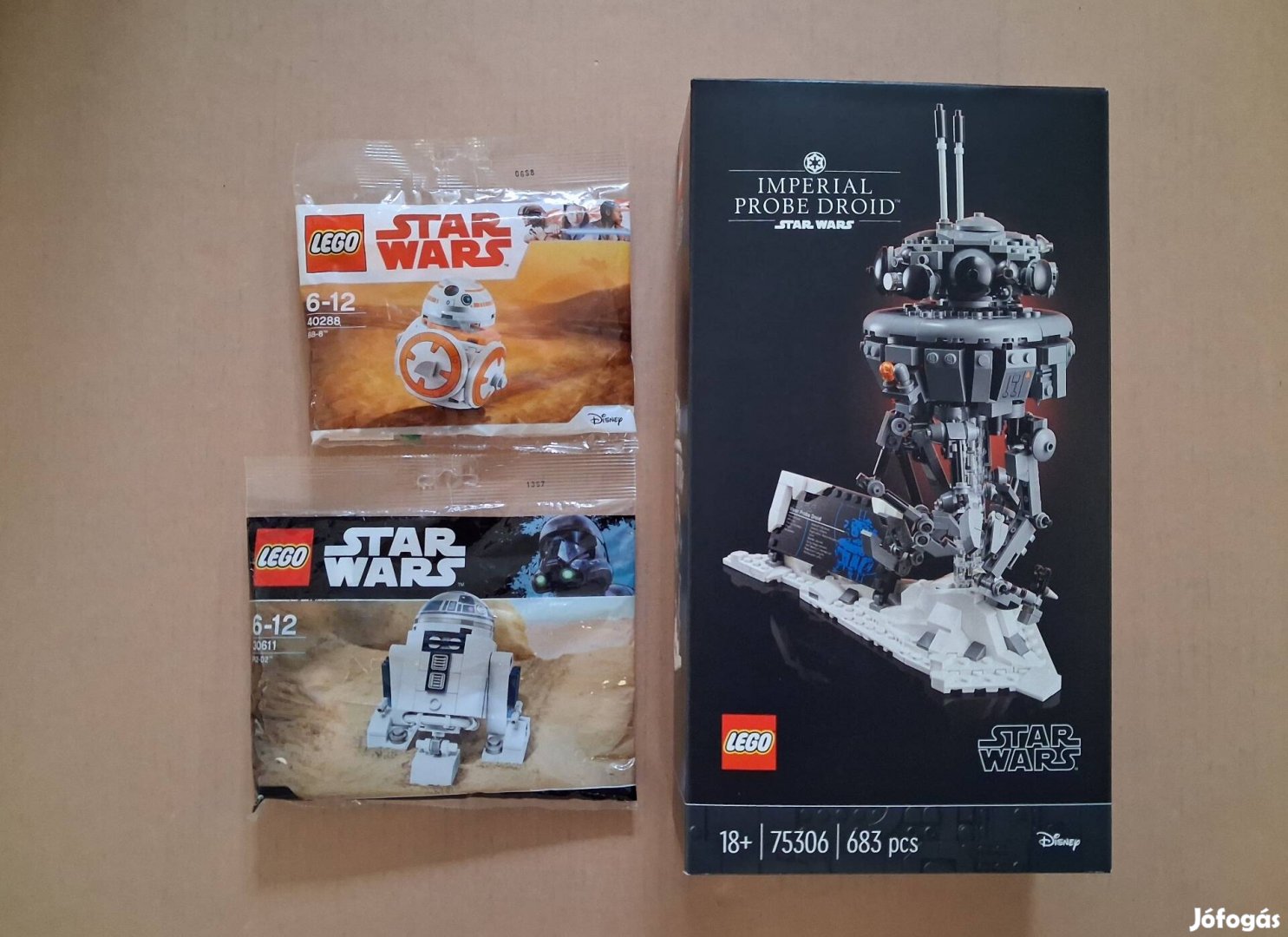Bontatlan Star Wars LEGO 30611 40288 75306 Droid