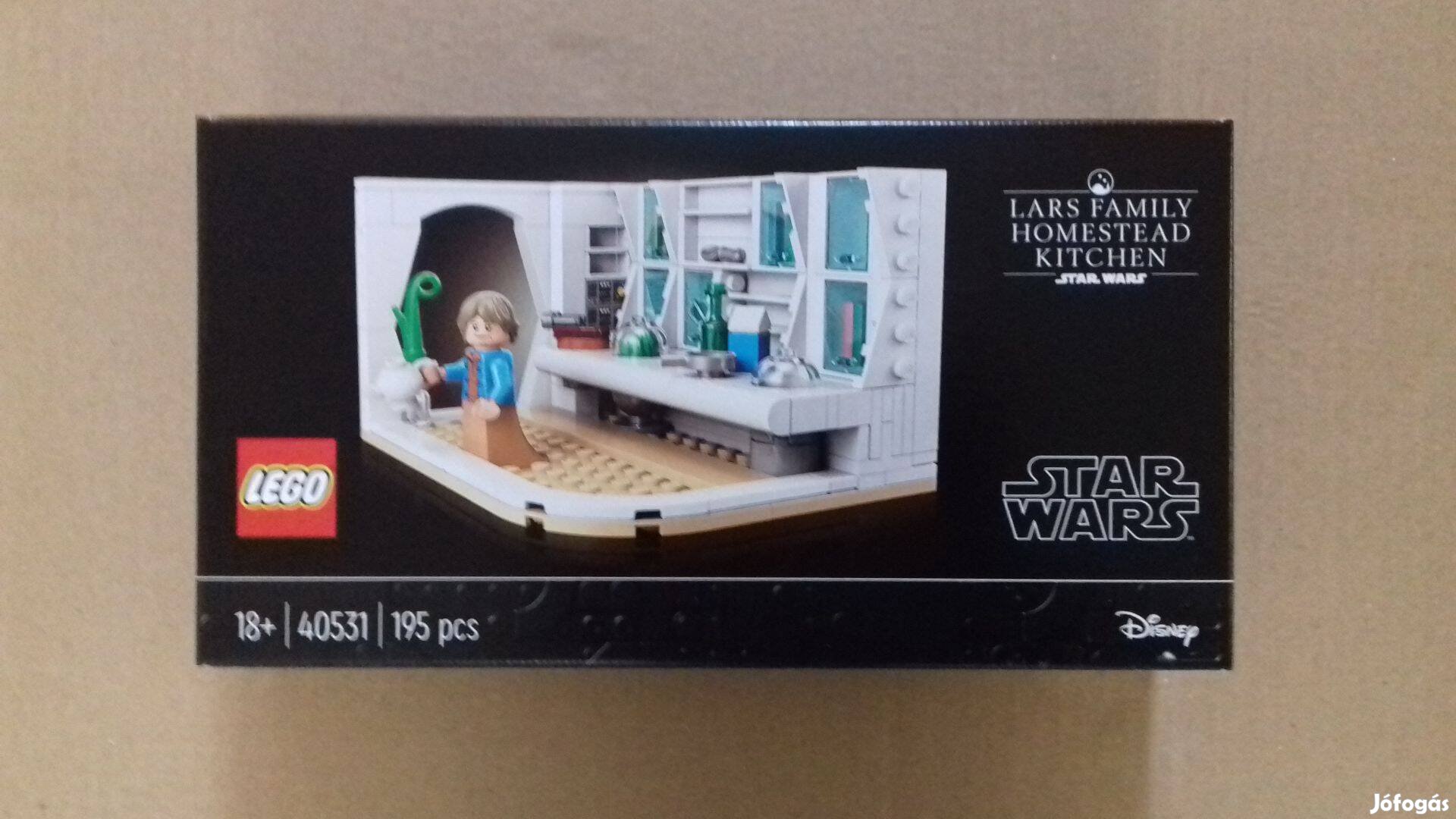 Bontatlan Star Wars LEGO 40531 A Lars család konyhája. Utánvét GLS Fox