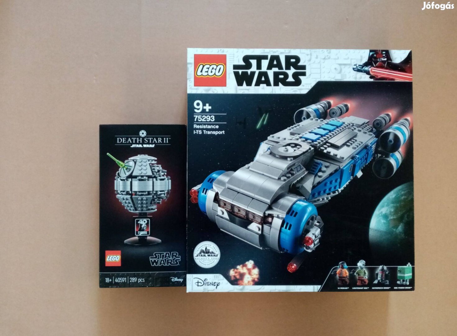 Bontatlan Star Wars LEGO 40591 Death Star II + 75293 Transport Foxárba