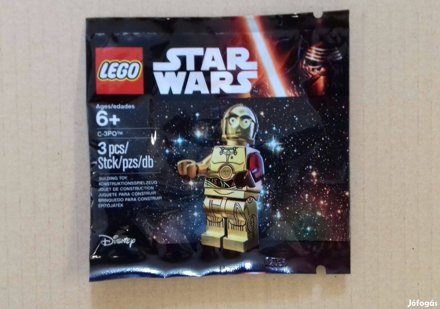 Bontatlan Star Wars LEGO 5002948 C-3PO. Más a 75308 30611 75379 utánvé