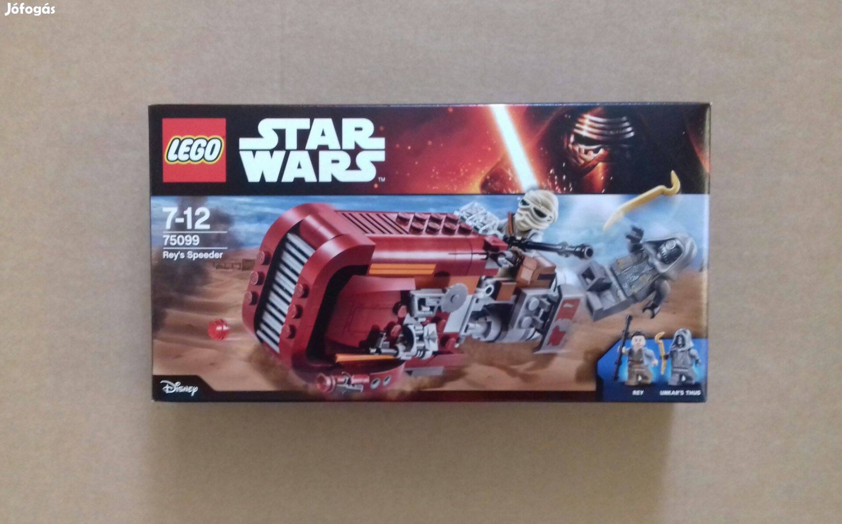 Bontatlan Star Wars LEGO 75099 Rey siklója. Foxpost utánvét az árban !