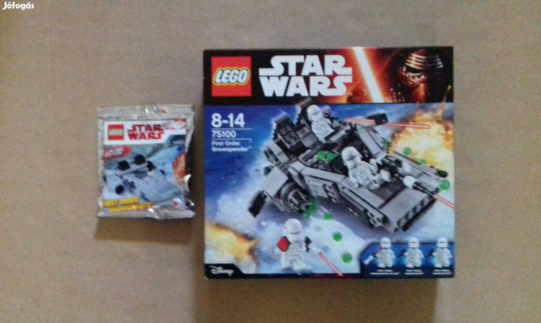 Bontatlan Star Wars LEGO 75100 Első rendi hósikló + zacskós Fox.azárba