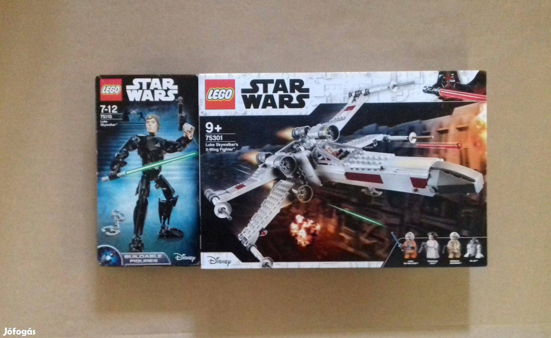 Bontatlan Star Wars LEGO 75110 Luke és 75301 X-szárnyúja Fox.az árban!