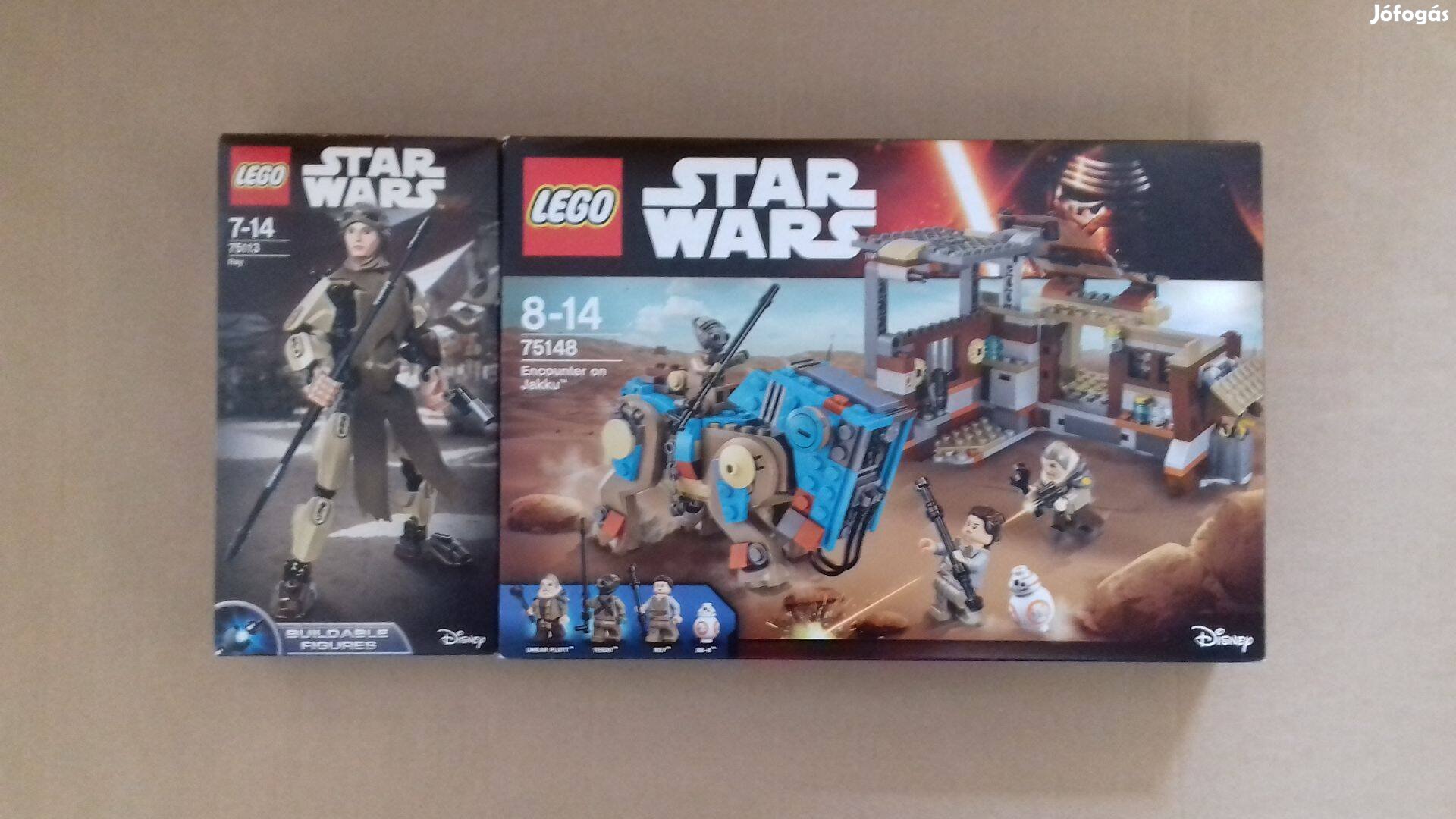 Bontatlan Star Wars LEGO 75113 Rey + 75148 Összecsapás a Jakkun Foxárb