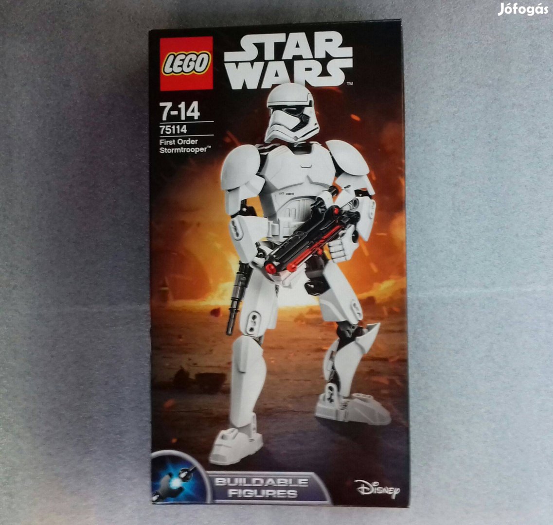 Bontatlan Star Wars LEGO 75114 Első rendi rohamosztagos. Utánvét GLS F