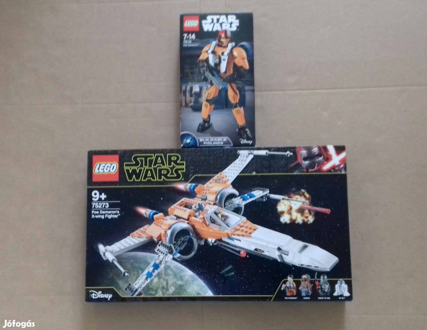Bontatlan Star Wars LEGO 75115 Poe Dameron és 75273 X-szárnyúja Fox.ár