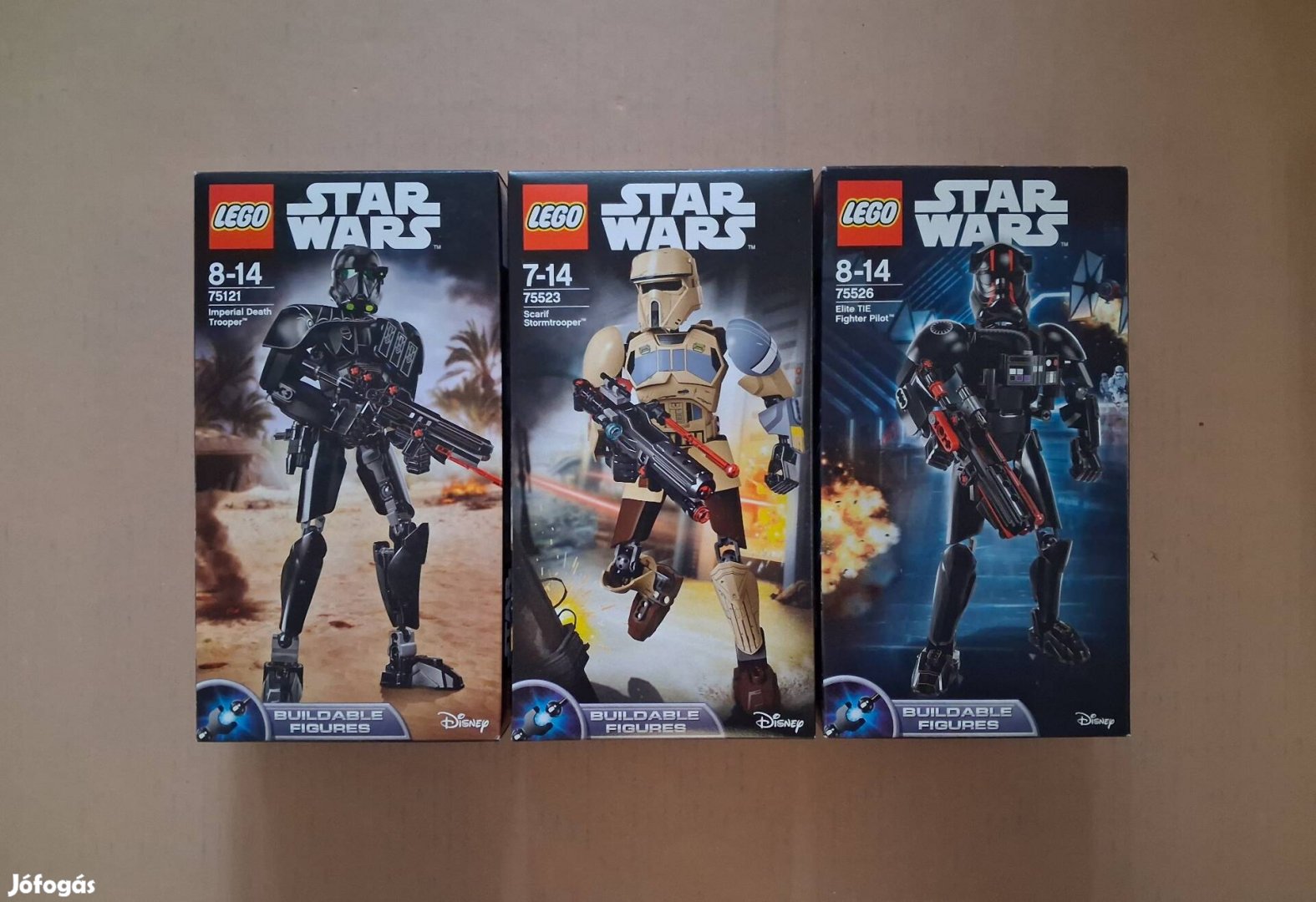 Bontatlan Star Wars LEGO 75121 75523 75526 építhető figura