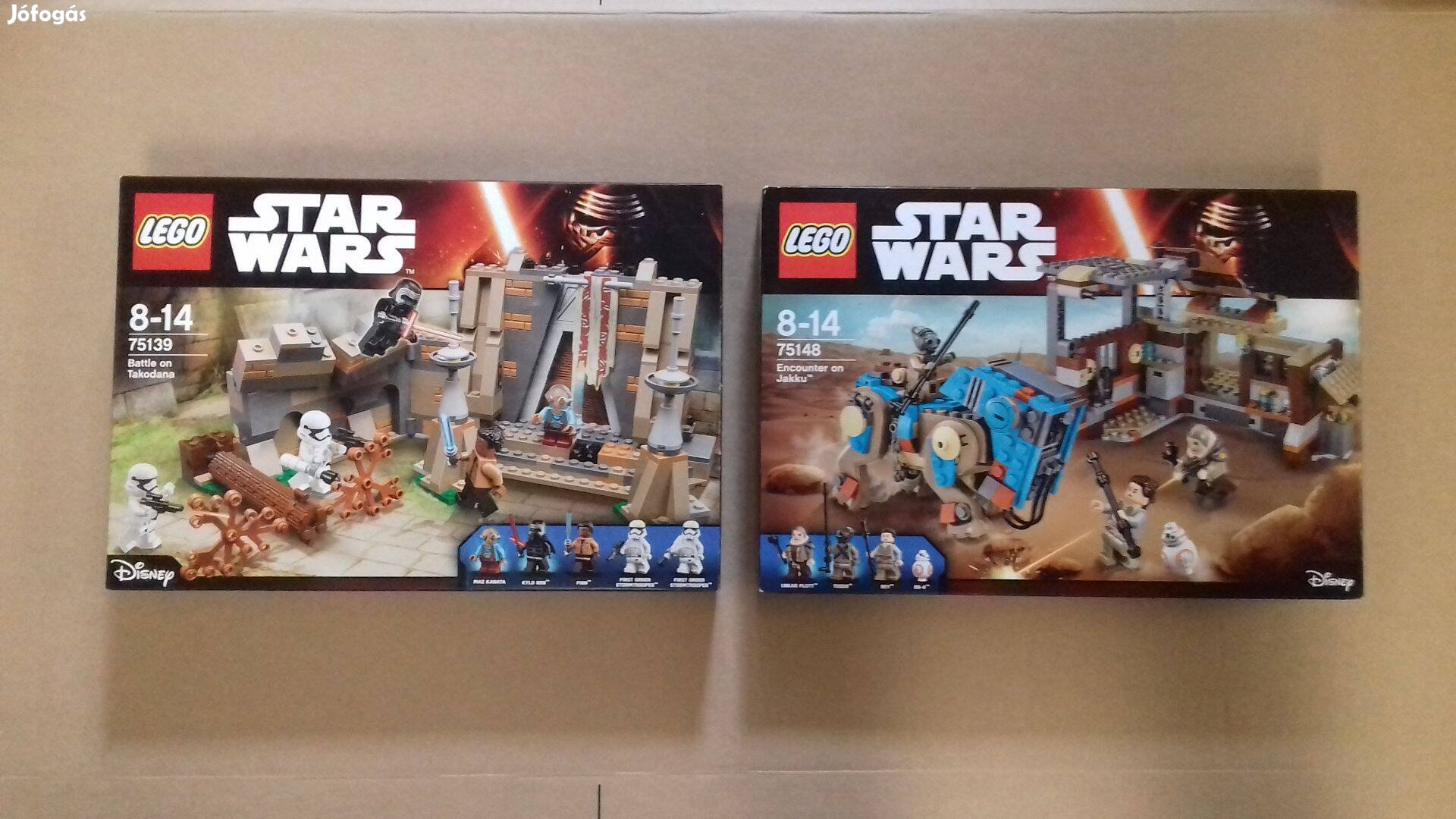 Bontatlan Star Wars LEGO 75139 Takodana + 75148 Jakku Foxpost az árban