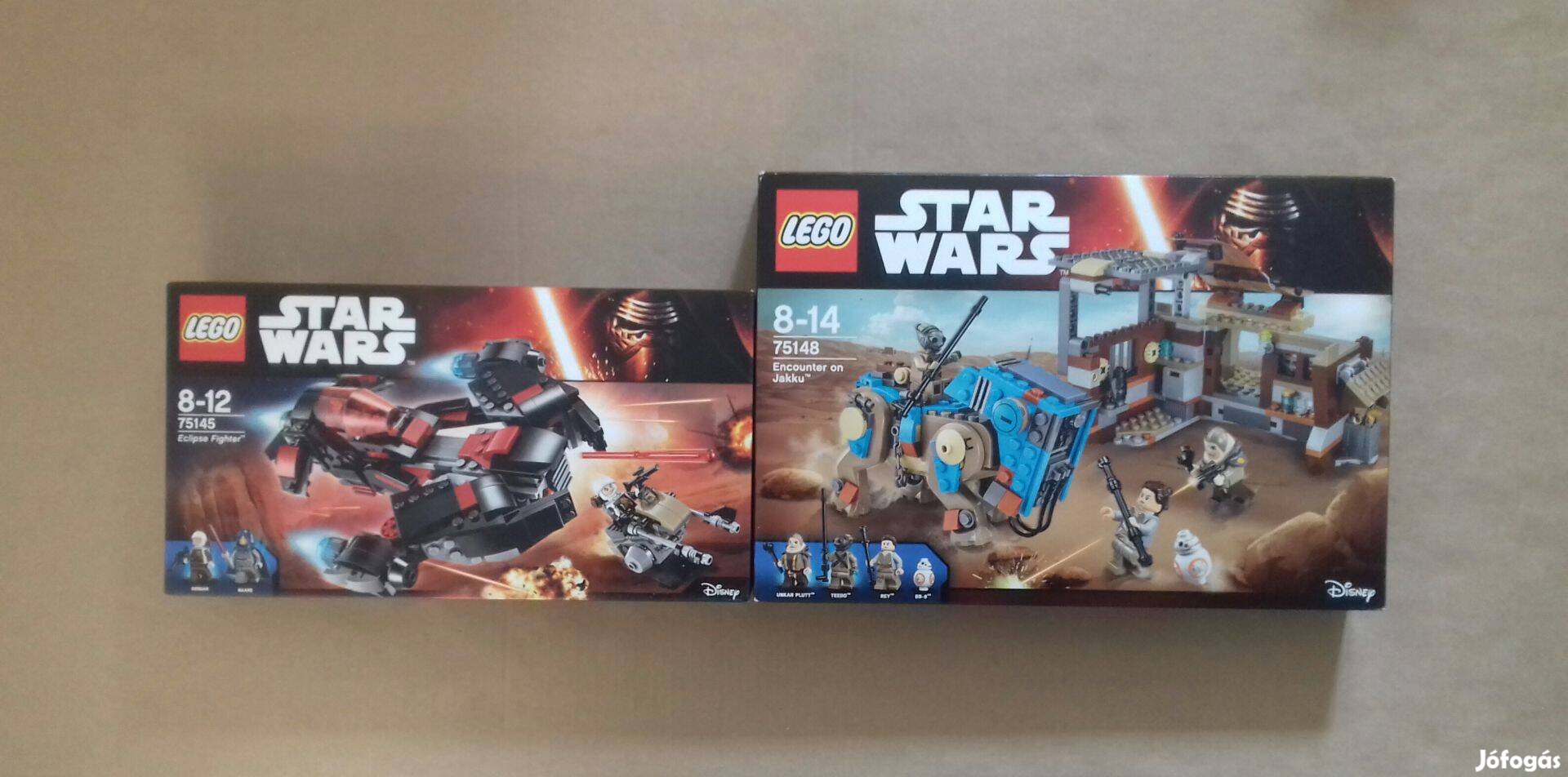 Bontatlan Star Wars LEGO 75145 Eclipse + 75148 Encounter Jakku Foxárba