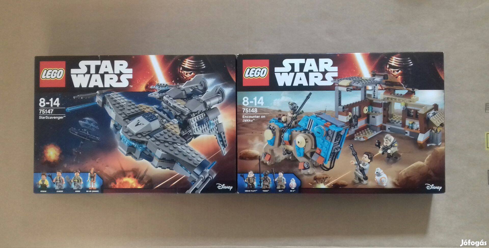 Bontatlan Star Wars LEGO 75147 Csillagközi + 75148 Összecsapás Foxárba