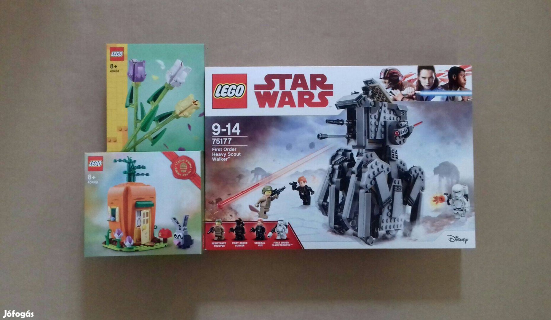 Bontatlan Star Wars LEGO 75177 Lépegető + 40449 Répaház 40461 Fox.árba