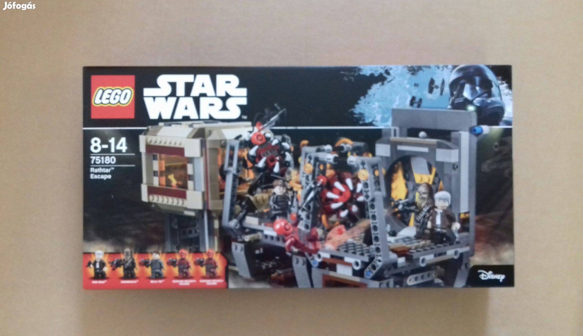 Bontatlan Star Wars LEGO 75180 Rathtar Escape Foxpost utánvét az árban