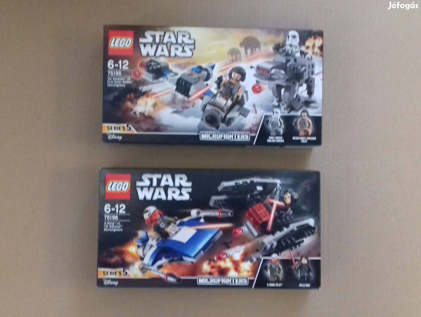 Bontatlan Star Wars LEGO 75195 Ski Speeder 75196 Kylo Ren Microfighter