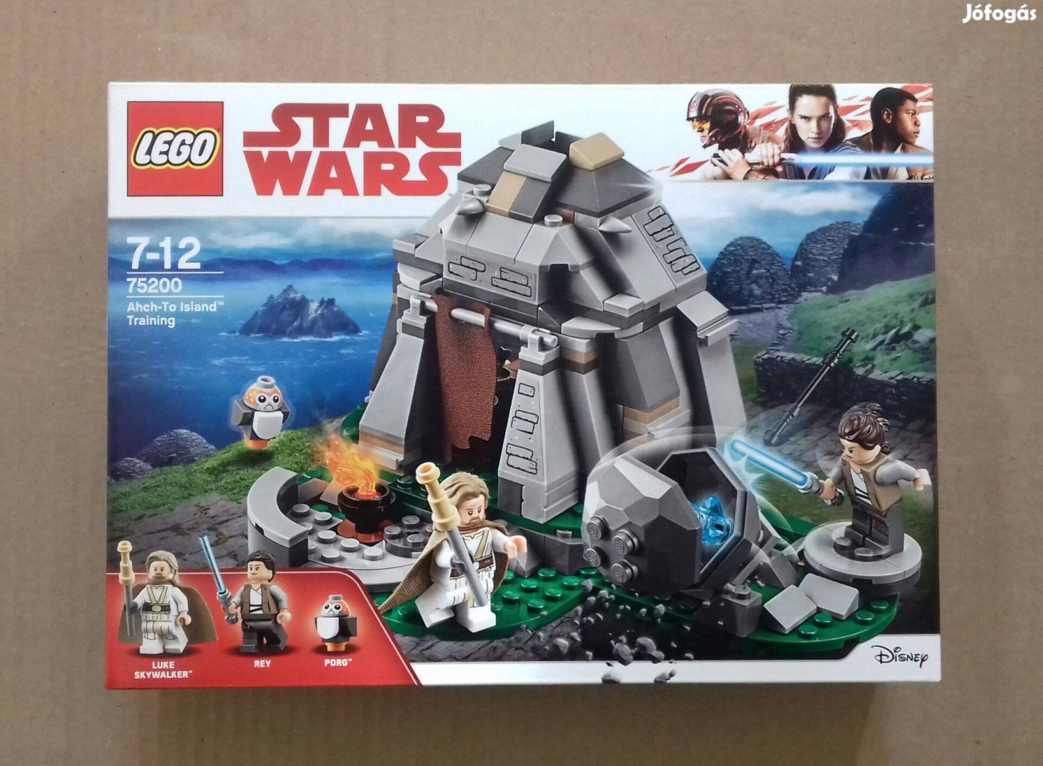 Bontatlan Star Wars LEGO 75200 Sziget tréning Utánvét GLS Foxpost Post