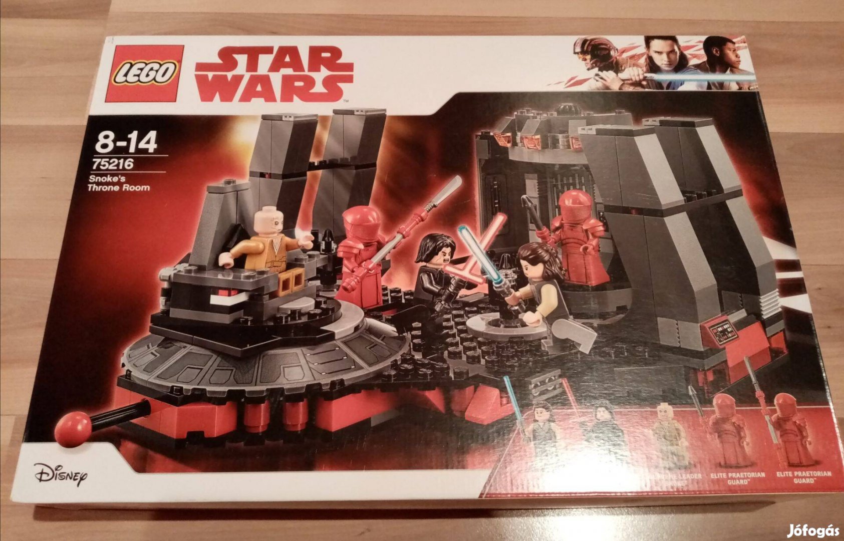 Bontatlan Star Wars LEGO 75216 Snoke trónterme. Utánvét Posta