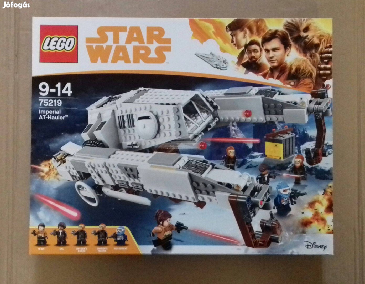 Bontatlan Star Wars LEGO 75219 Birodalmi AT-Hauler Utánvét GLS Posta F