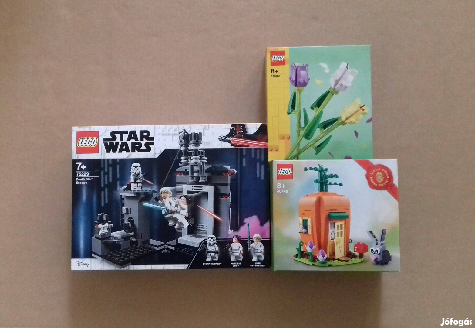 Bontatlan Star Wars LEGO 75229 Szökés + 40449 Húsvéti + 40461 Fox.árba