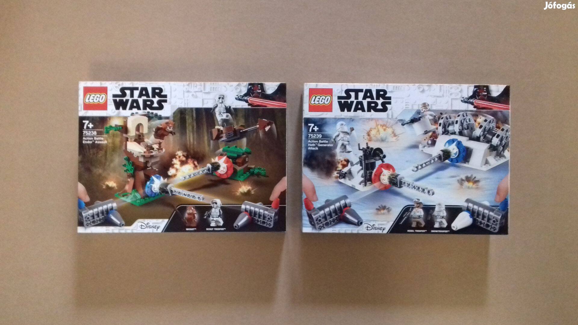 Bontatlan Star Wars LEGO 75238 Endor + 75239 Hoth generátor Fox.azárba