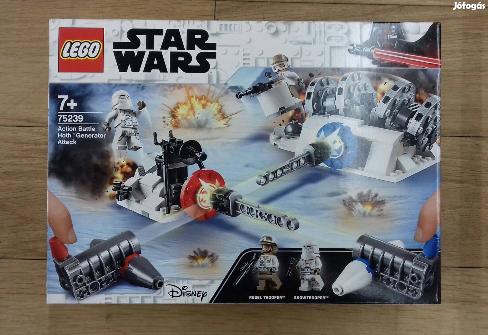 Bontatlan Star Wars LEGO 75239 Action B Hoth generátor támadás Foxárba