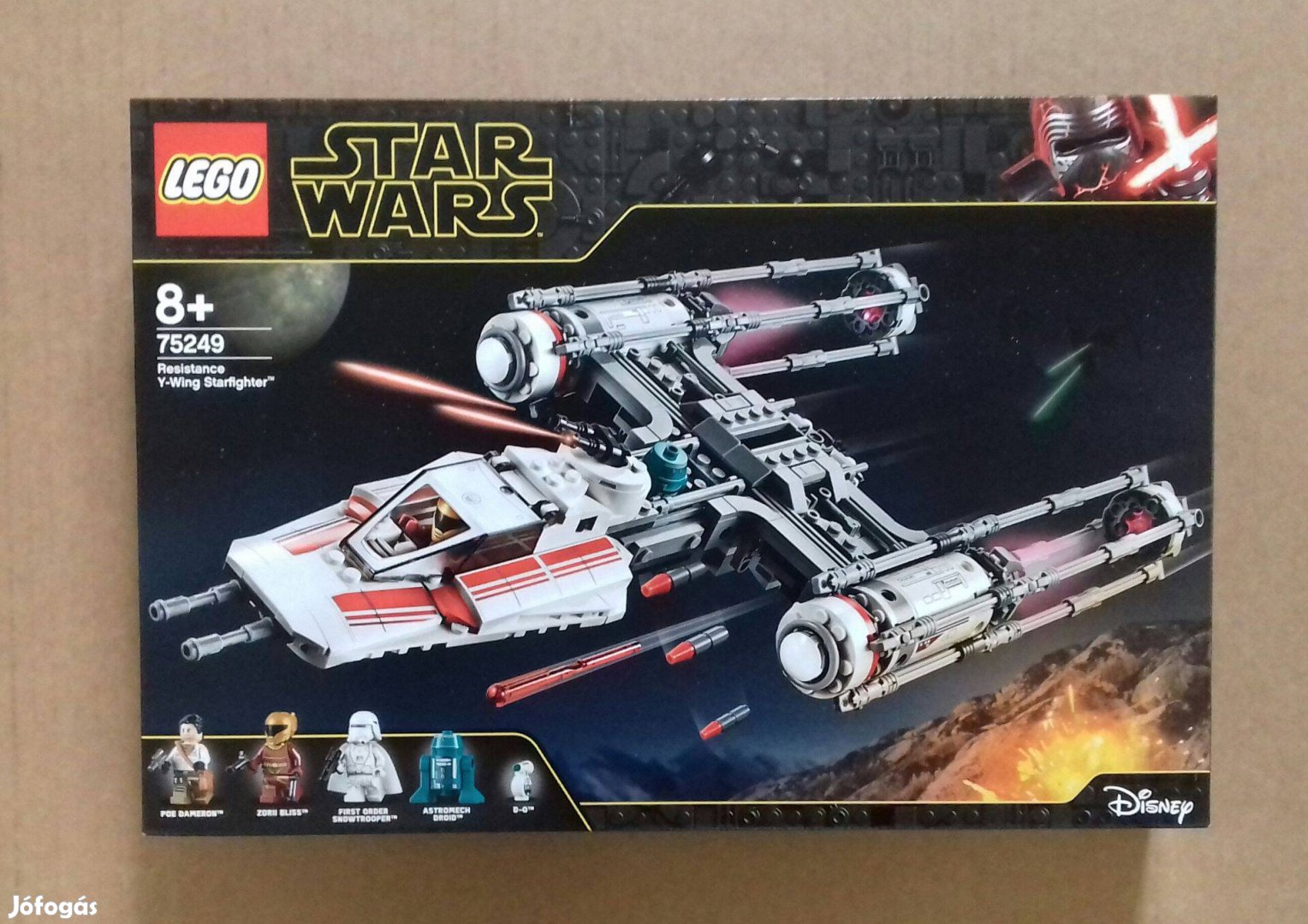 Bontatlan Star Wars LEGO 75249 Ellenállás Y-szárnyúja. Foxpost az árba