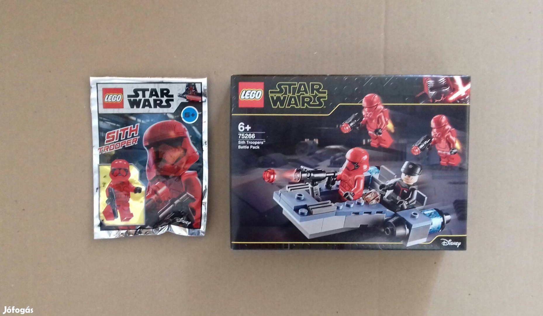 Bontatlan Star Wars LEGO 75266 Sith Troopers + zacskós minifigura Foxá
