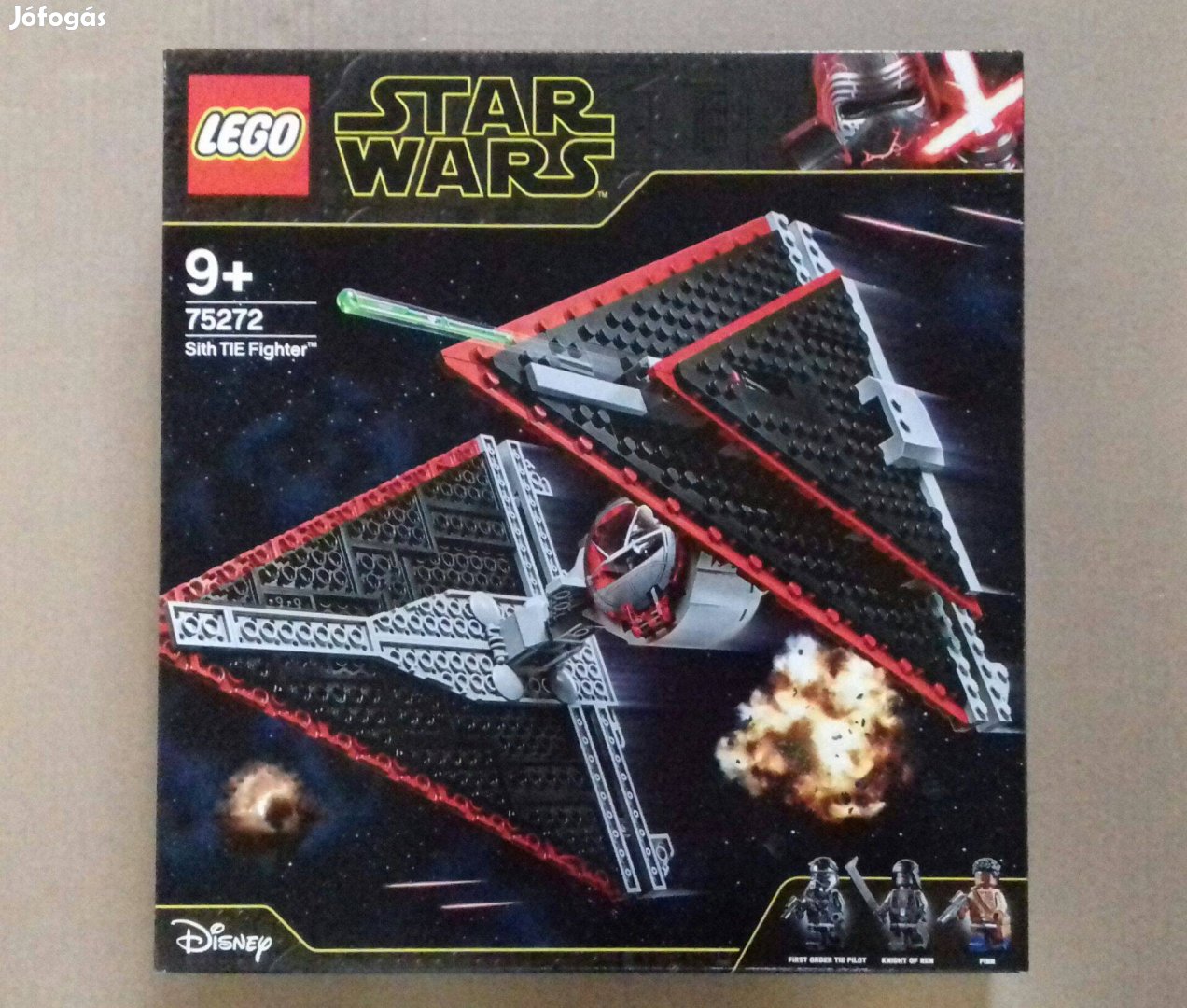 Bontatlan Star Wars LEGO 75272 Sith TIE vadász. Foxpost utánvét azárba