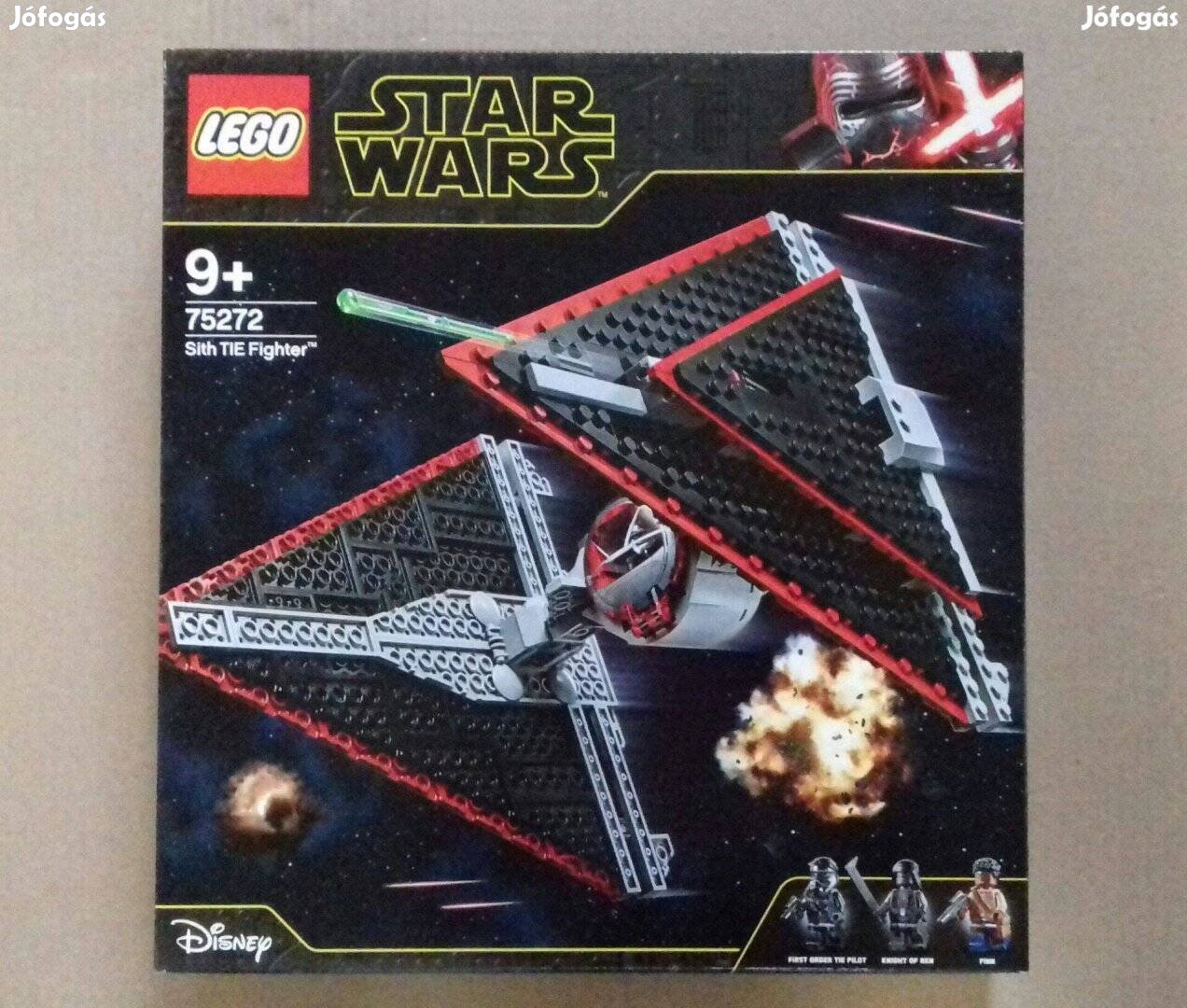 Bontatlan Star Wars LEGO 75272 Sith TIE vadász. Utánvét GLS Posta Foxp