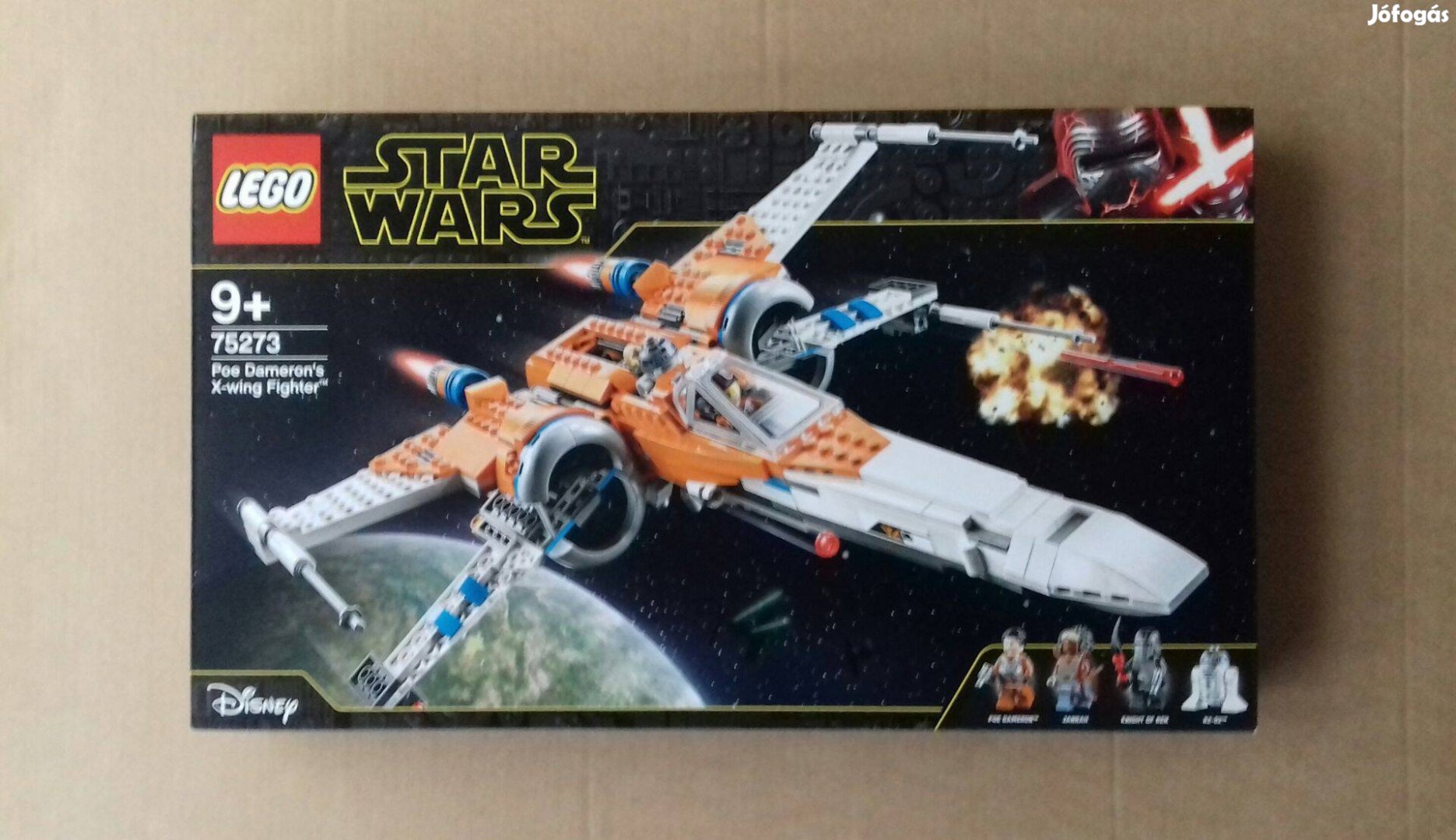 Bontatlan Star Wars LEGO 75273 Poe Dameron X-szárnyúja Fox.az árban !