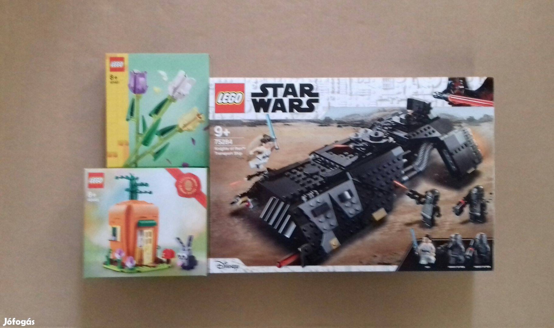 Bontatlan Star Wars LEGO 75284 + 40449 Répaház + 40461 Tulipán Foxárba