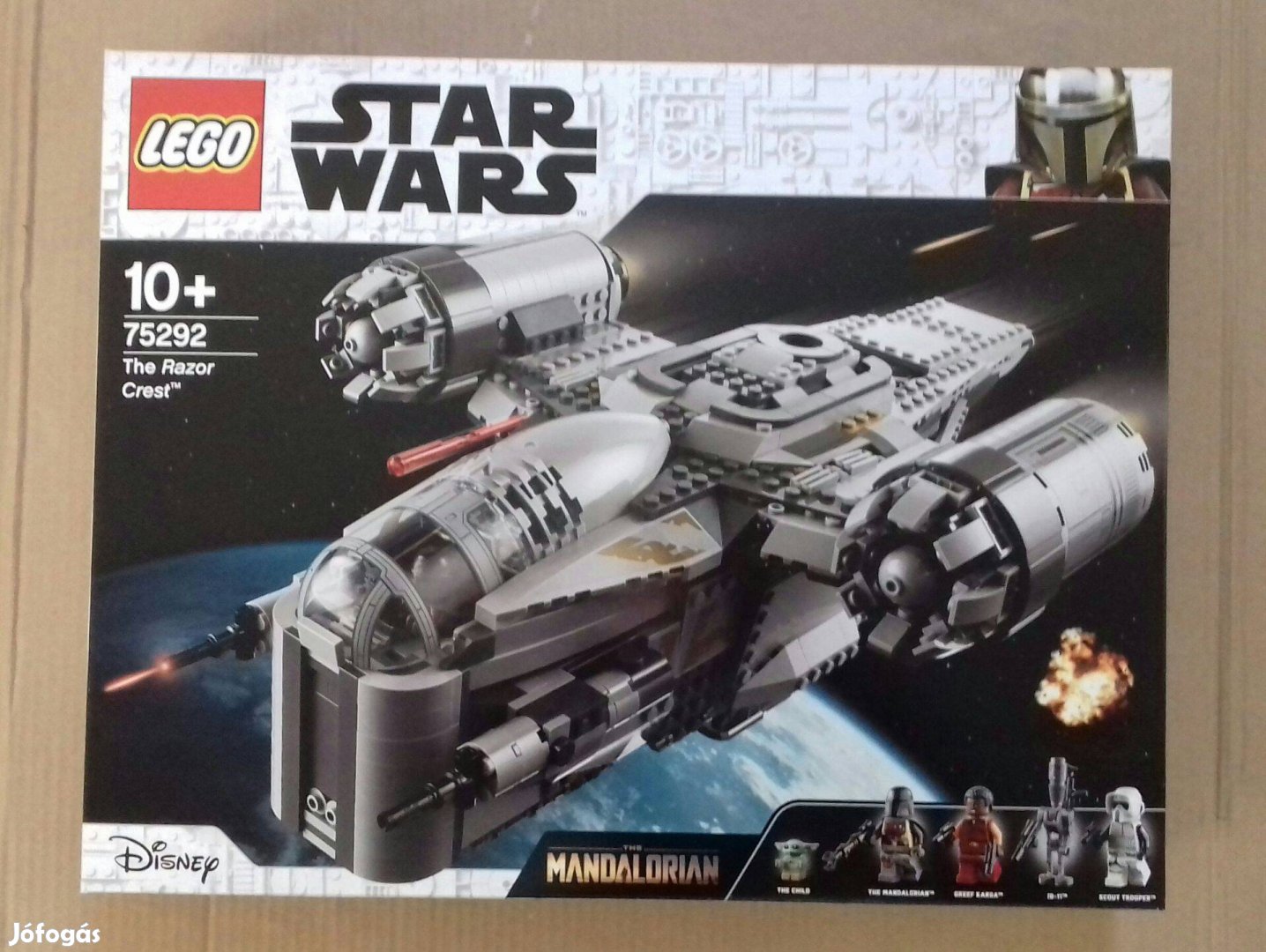 Bontatlan Star Wars LEGO 75292 A Razor Crest. Fejvadász szállító Foxár