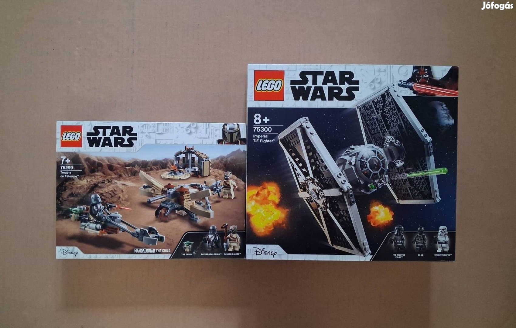 Bontatlan Star Wars LEGO 75300 TIE Fighter 75299 utánvét