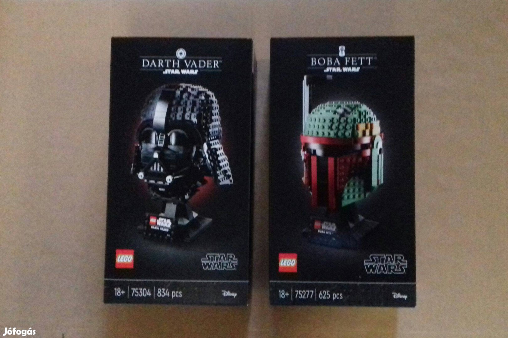 Bontatlan Star Wars LEGO 75304 Darth Vader + 75277 Boba Fett sisak Fox