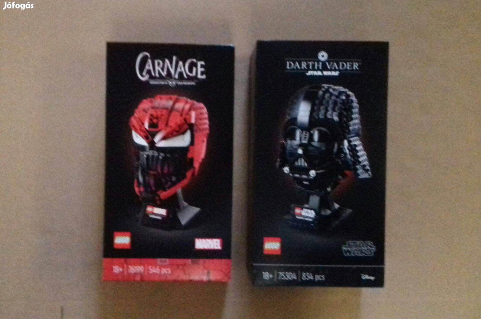 Bontatlan Star Wars LEGO 75304 Vader + Marvel 76199 Carnage Fox.árban