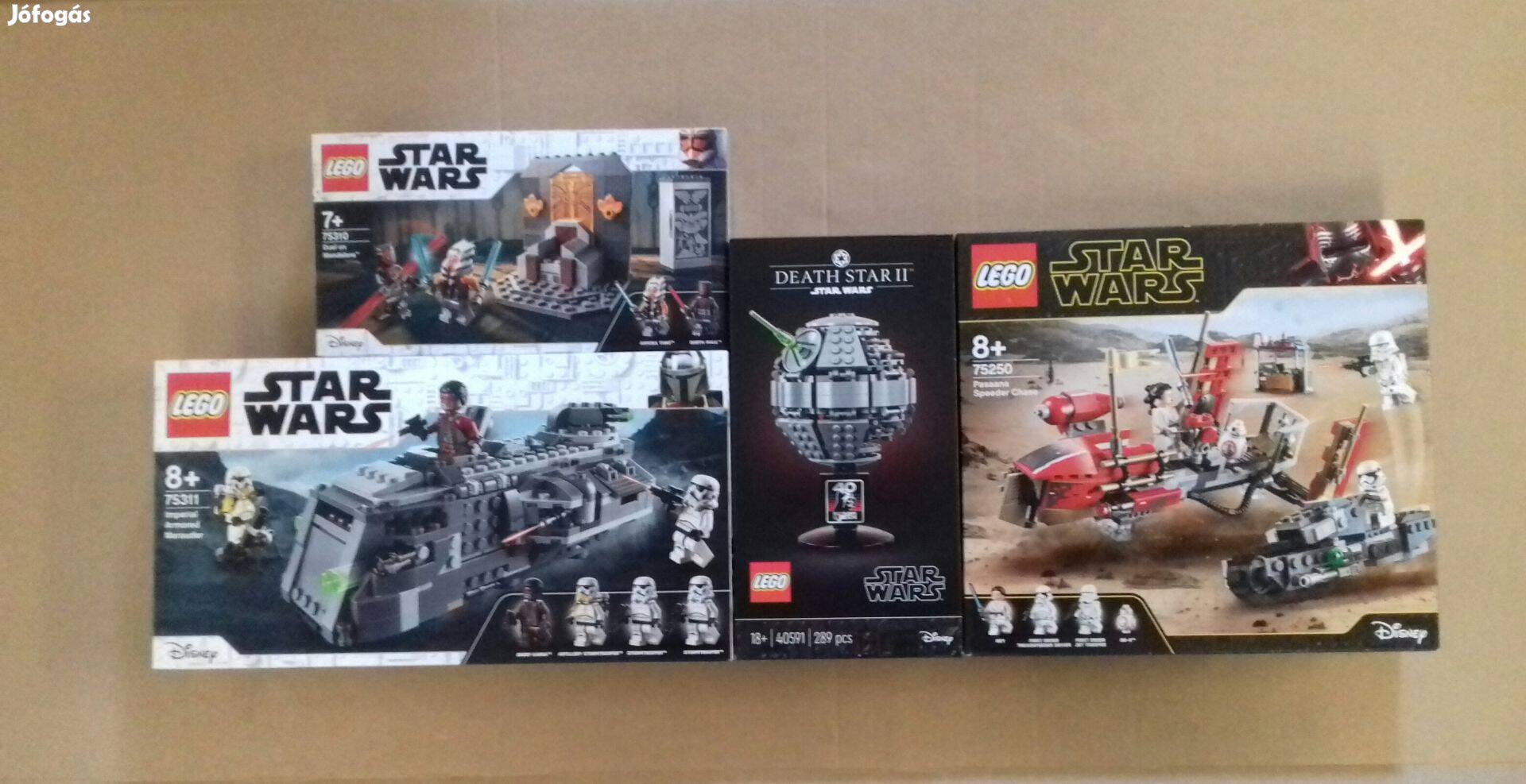 Bontatlan Star Wars LEGO 75310 + 75311 + 75250 + 40591 Foxpost azárban