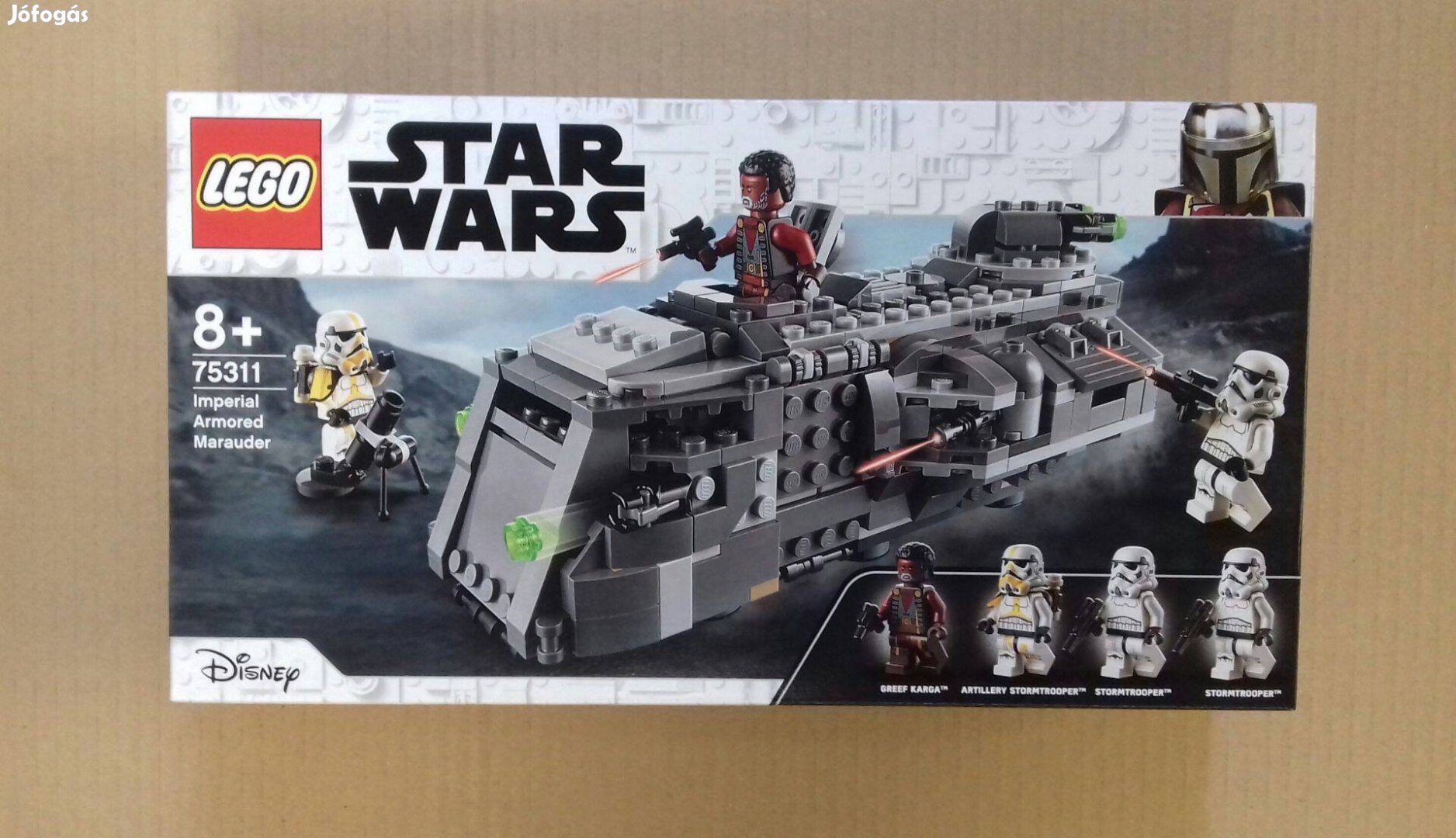 Bontatlan Star Wars LEGO 75311 Birodalmi páncélos martalóc Utánvét GLS