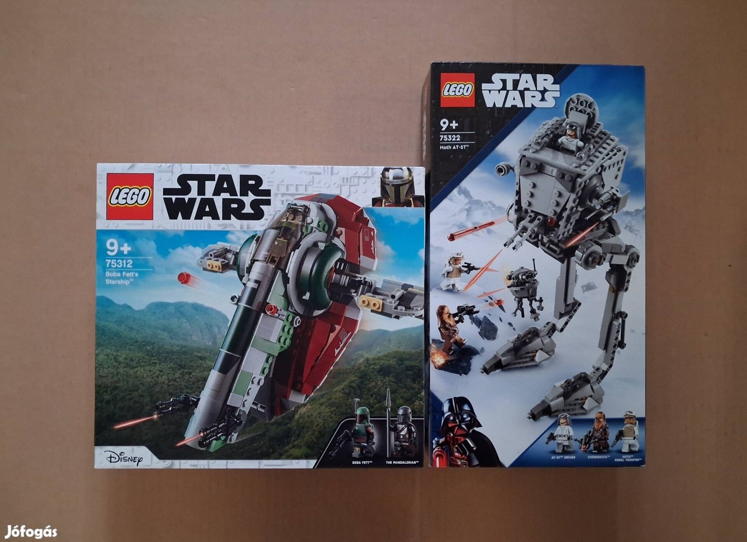 Bontatlan Star Wars LEGO 75312 Boba Fett 75322 Hoth