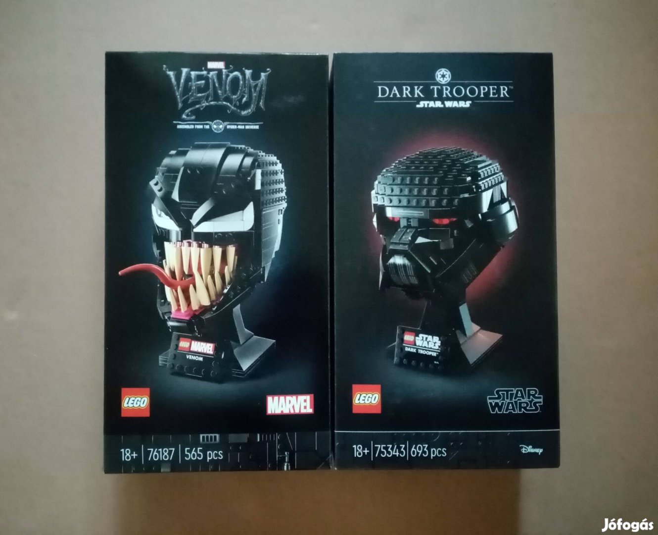 Bontatlan Star Wars LEGO 75343 Dark + Marvel Super Heroes 76187 utánvé
