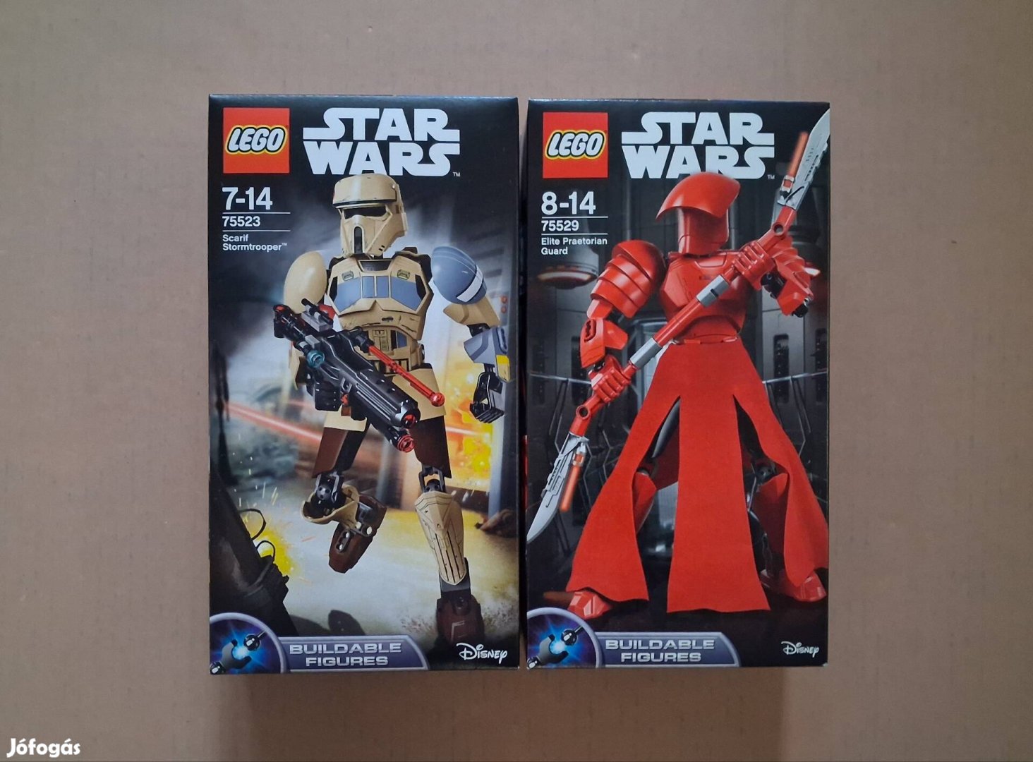 Bontatlan Star Wars LEGO 75523 75529 építhető figura