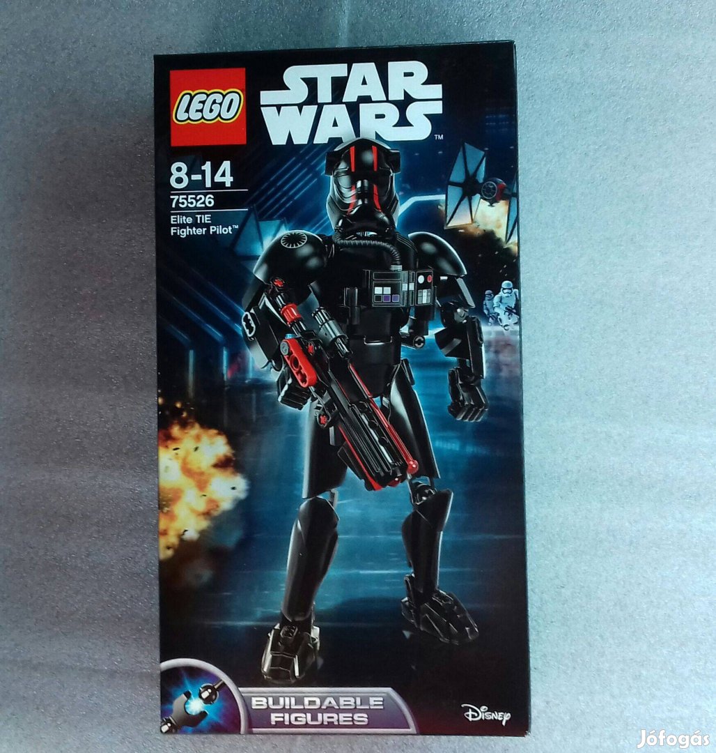 Bontatlan Star Wars LEGO 75526 Elit TIE pilóta építhető figura. Fox.ár
