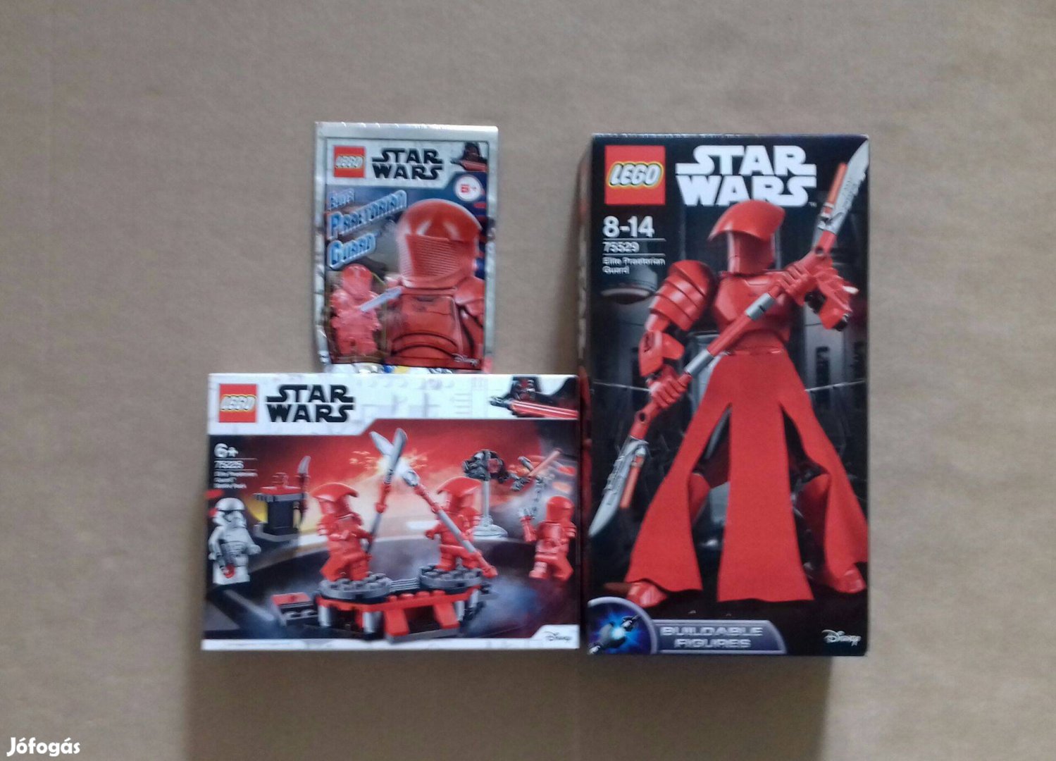Bontatlan Star Wars LEGO 75529 Elit testőr + 75225 + minifigura Foxárb