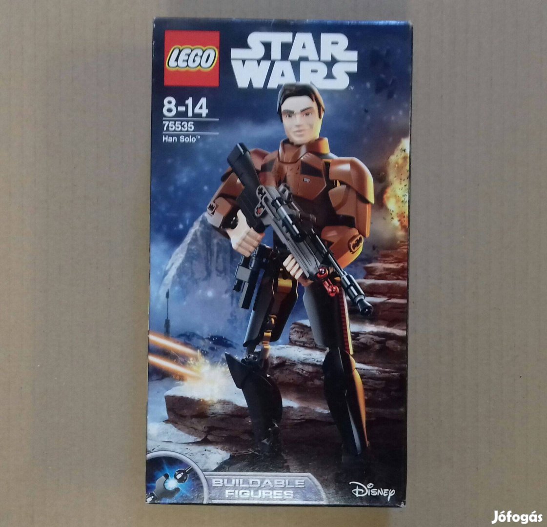 Bontatlan Star Wars LEGO 75535 Han Solo +15 építhető figura Fox.azárba
