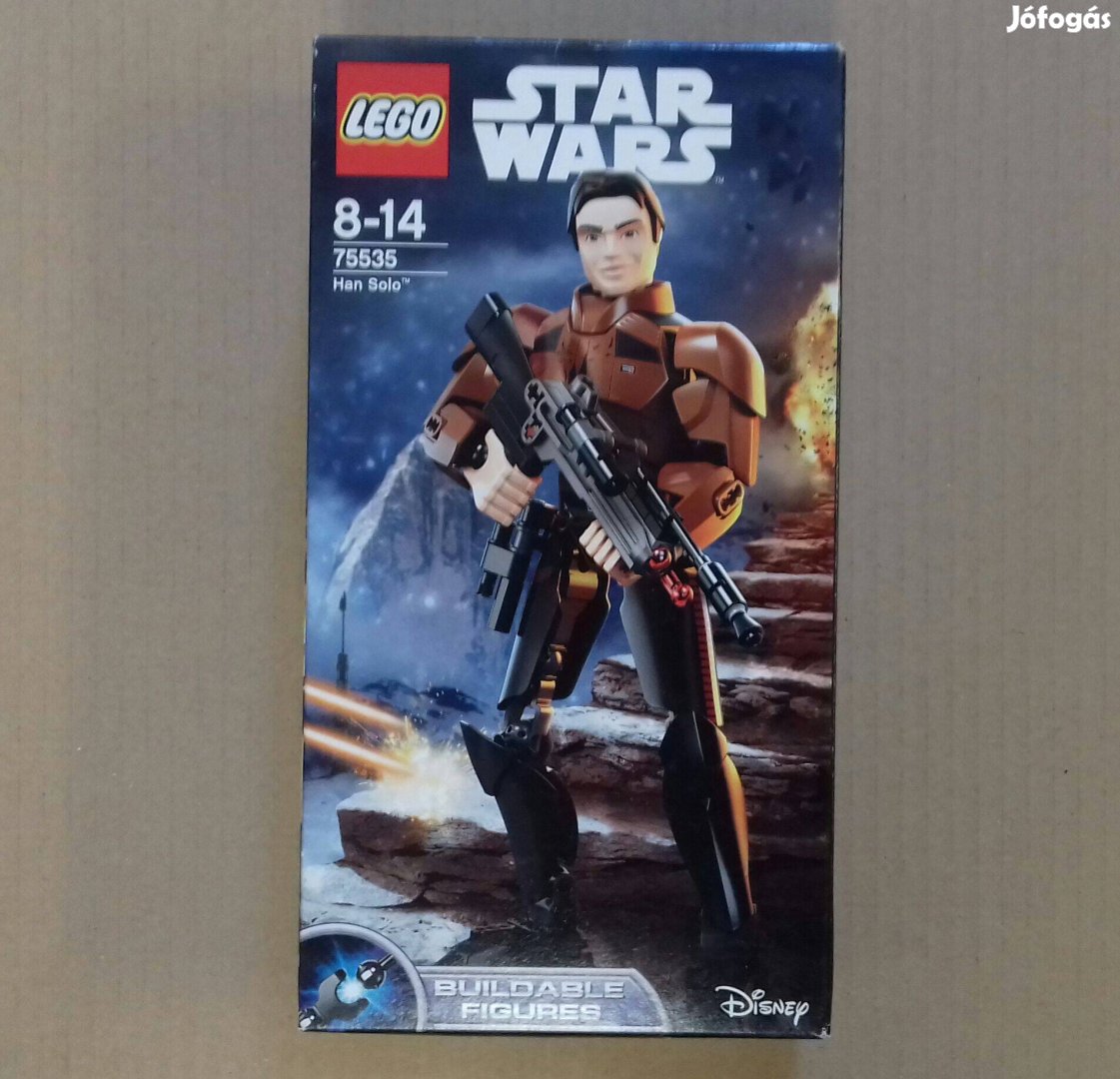 Bontatlan Star Wars LEGO 75535 Han Solo +15 építhető figura utánvét