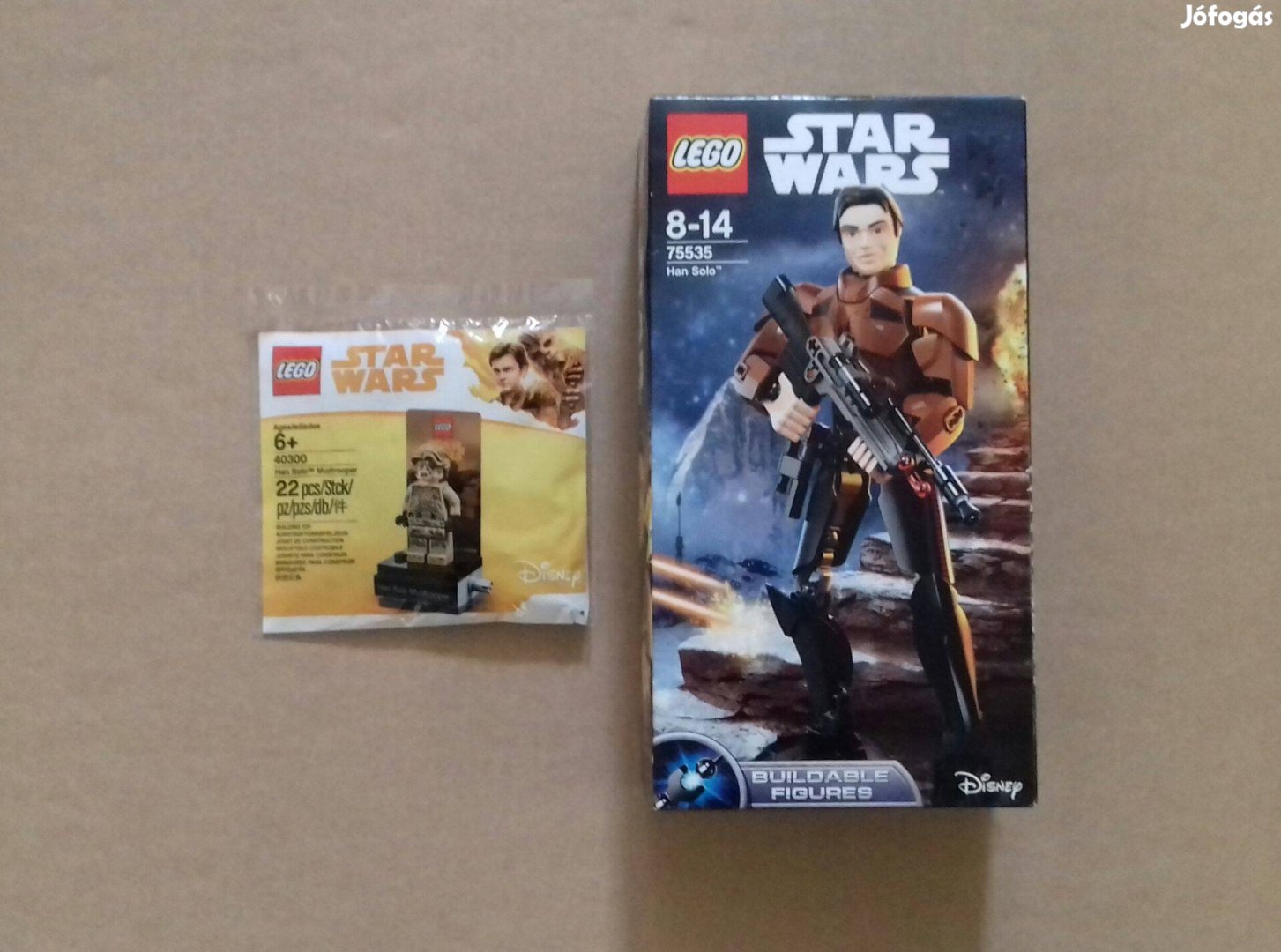Bontatlan Star Wars LEGO 75535 Han Solo + 40300 Mudtr minifigura Foxár