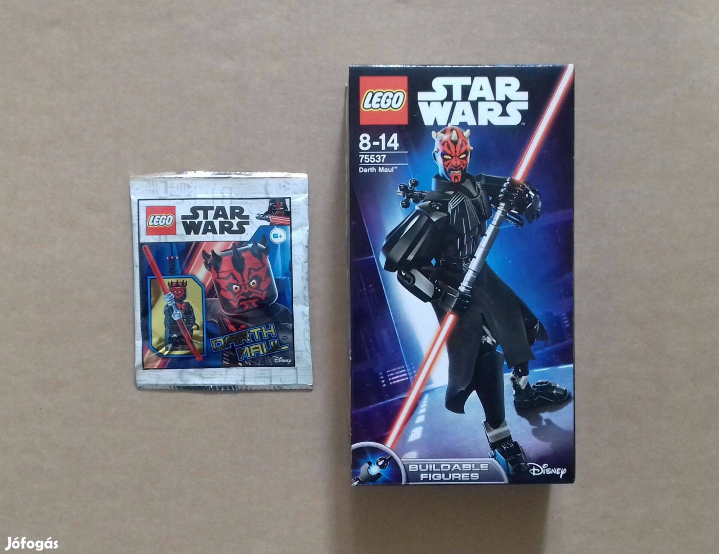 Bontatlan Star Wars LEGO 75537 Darth Maul + Darth Maul minifigura Foxá