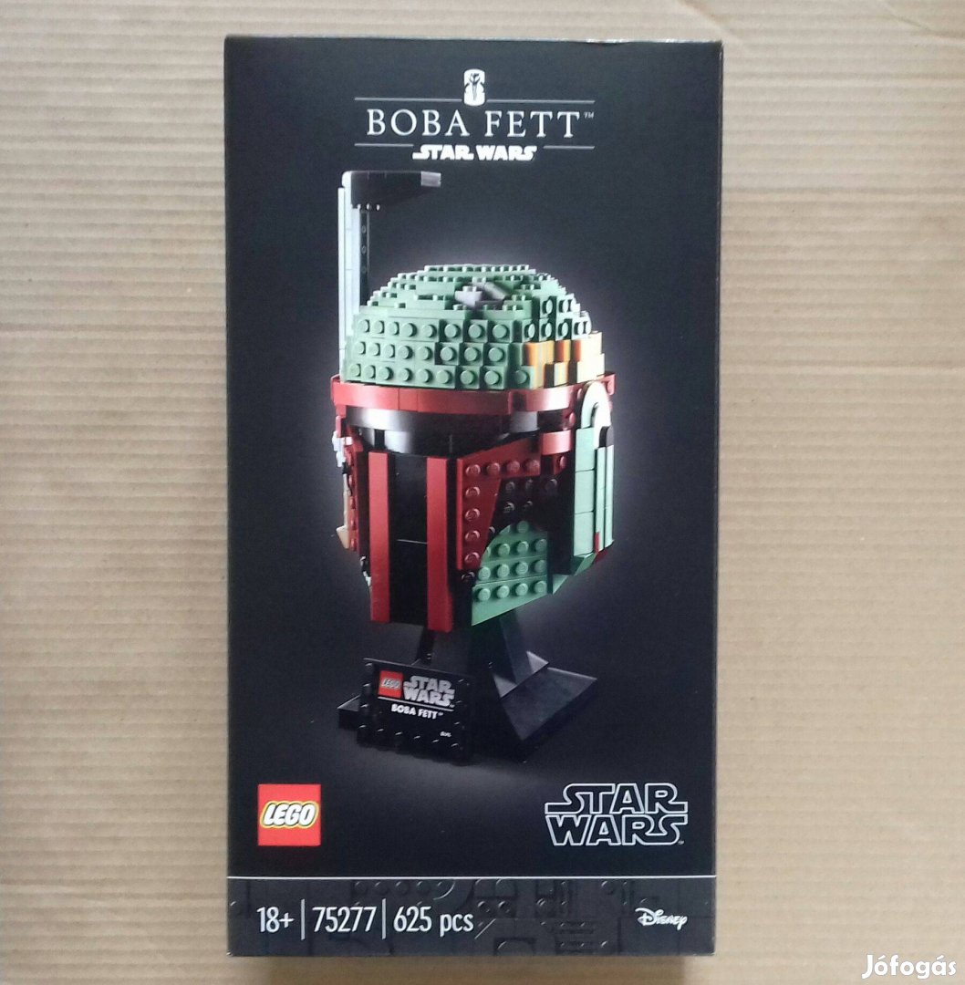 Bontatlan Star Wars LEGO Helmet 75277 Boba Fett sisak Fox.az árba