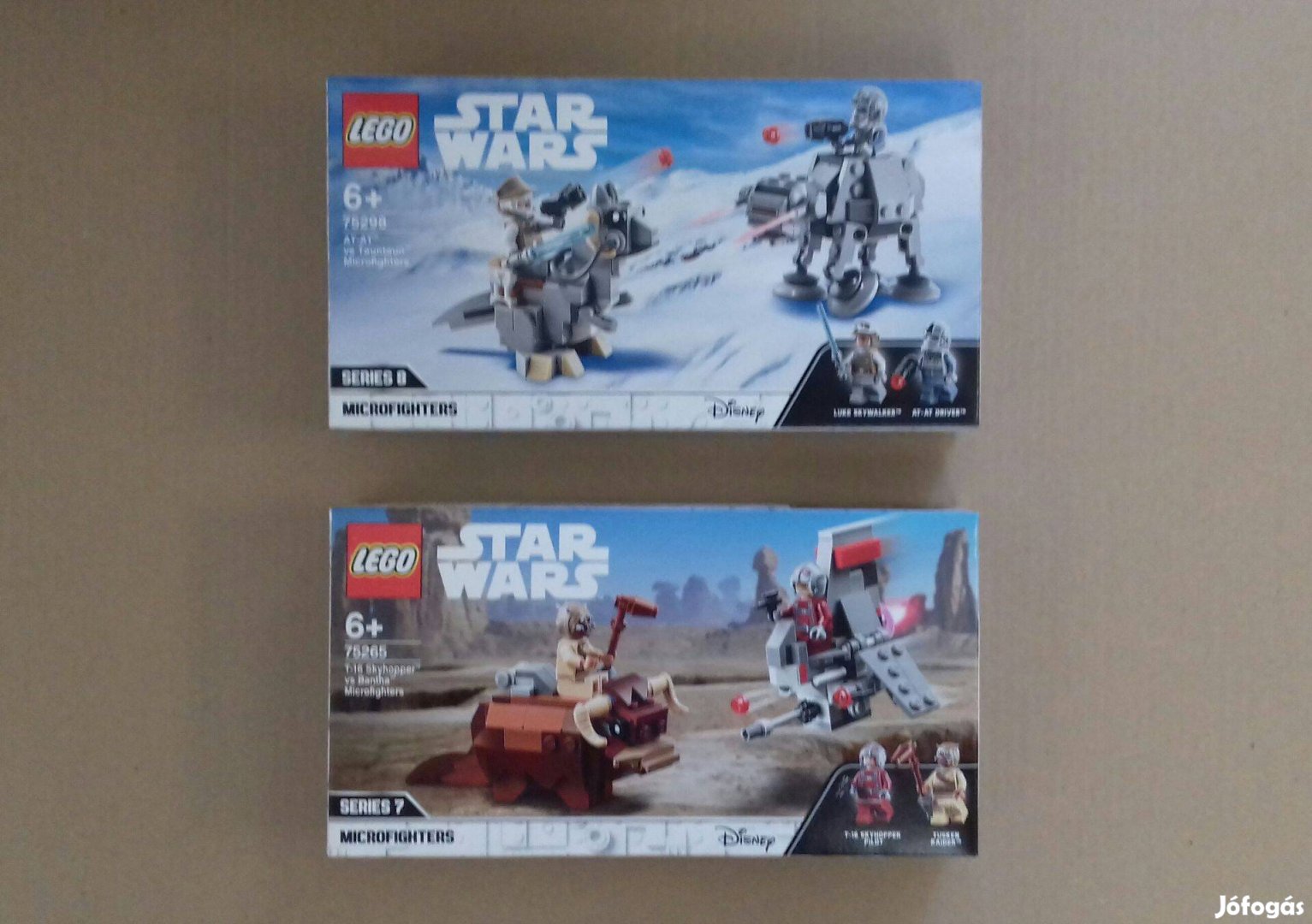 Bontatlan Star Wars LEGO Microfighter 75265 Bantha + 75298 AT-AT után