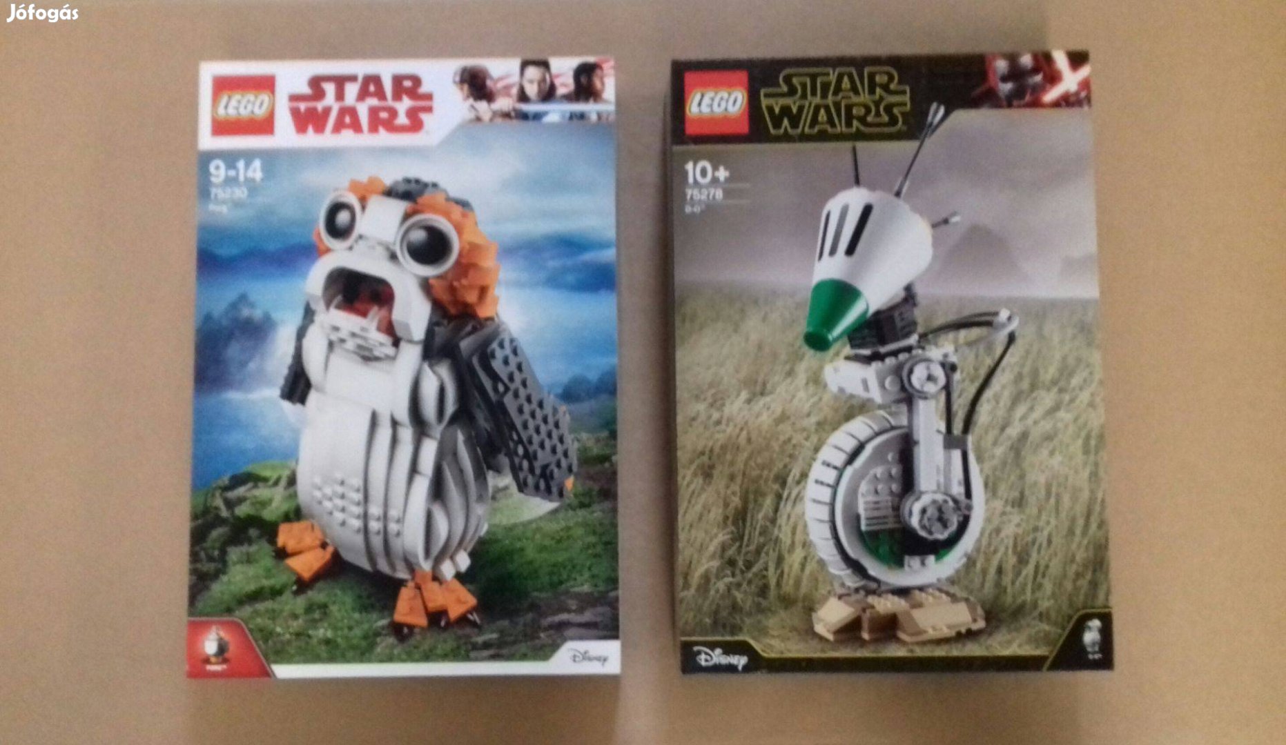 Bontatlan Star Wars LEGO -k: 75230 Porg + 75278 D-O Foxpost az árban !